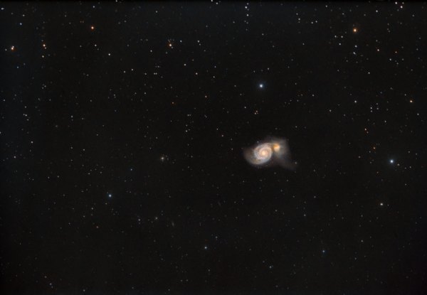 Messier 51- The Whirlpool Galaxy