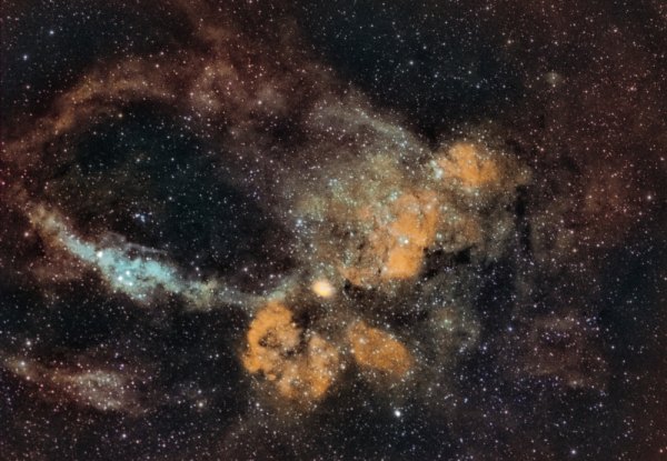 Sh2-157. The Claw Nebula