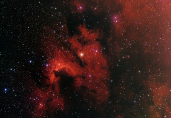 Sh2-155 Cave Nebula