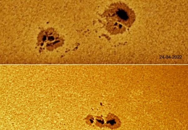 Sunspot AR 2993/94