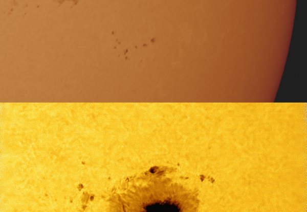 Sunspot AR 3190