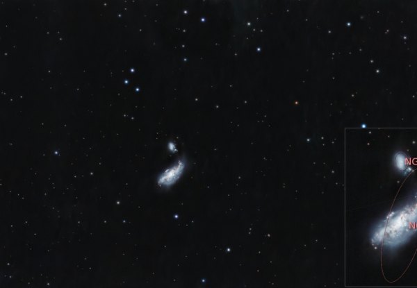 NGC 4490, Cocoon Galaxy